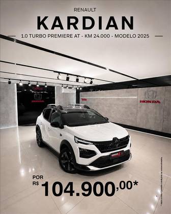 RENAULT KARDIAN 1.0 TCE FLEX PREMIÉRE EDITION EDC RENAULT KARDIAN 1.0 TCE FLEX PREMIÉRE EDITION EDC
